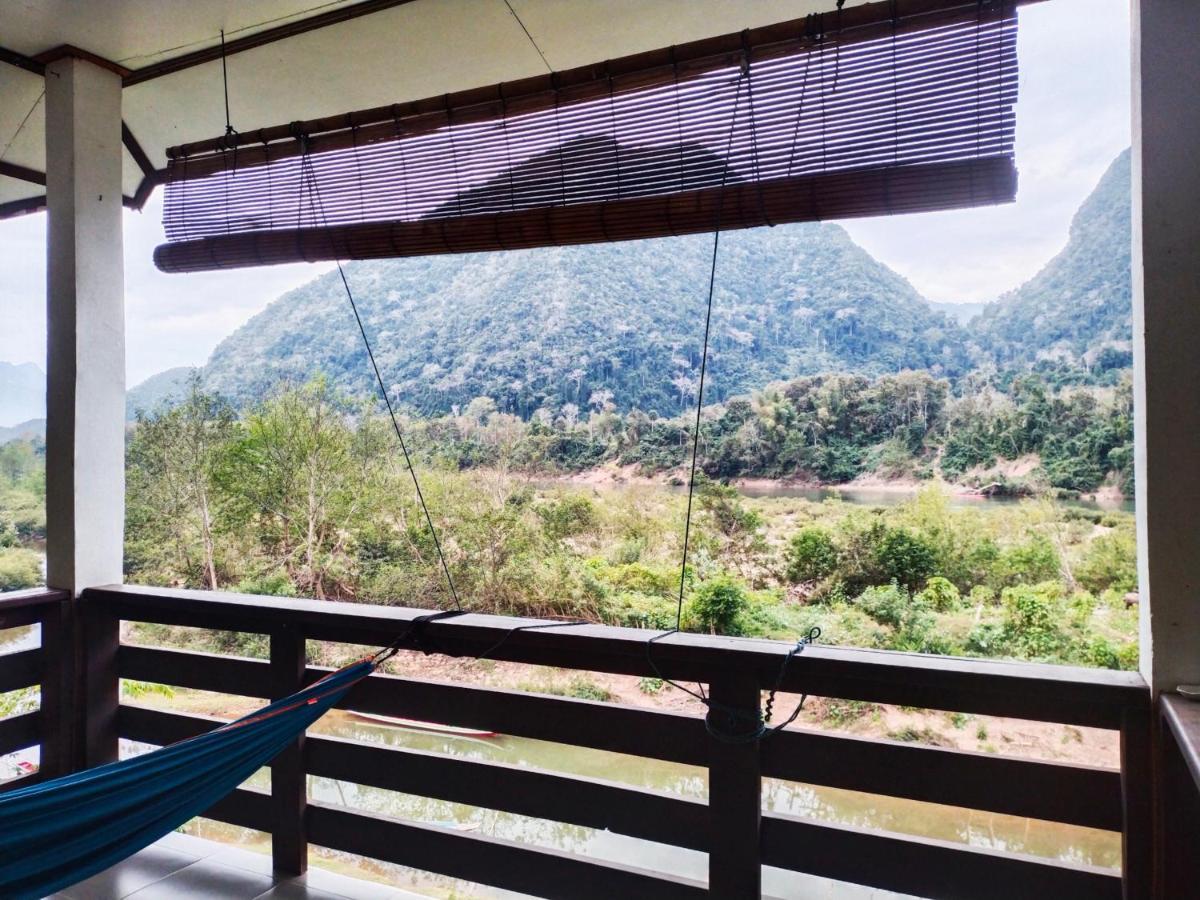 Pdv Guesthouse Muang Ngoi エクステリア 写真